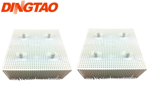 Do GT5250 S5200 Części do cięcia Bristle 1.6' Poly - Round Foot - White 92910002